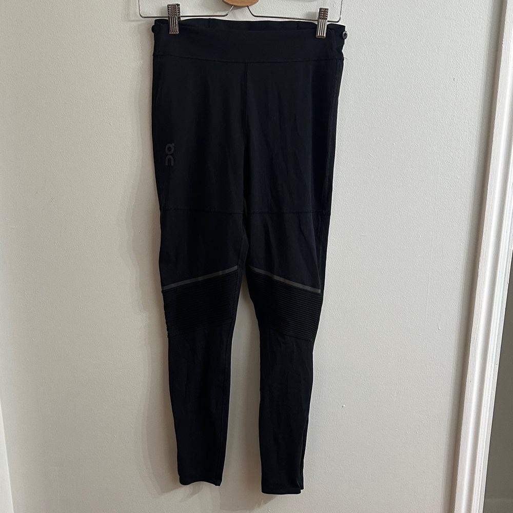 On Running Black Tights Long